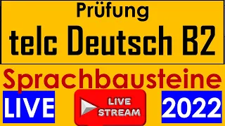 B2 Sprachbausteine | B2- Grammatik | Live am 11.02.2022