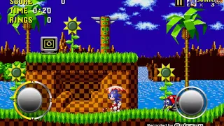 КАК В ИГРЕ "Sonic 1" (ANDROID) СТАТЬ СУПЕР СОНИКОМ БЕЗ ИЗУМРУДОВ ХАОСА