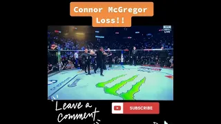 Connor McGregor snaps his ankle UFC264