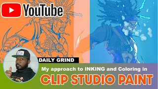 My Approach to Inking and Coloring in Clip Studio Paint