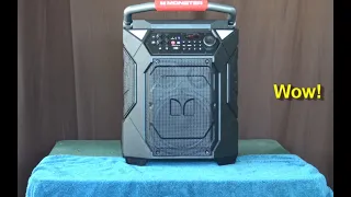 Monster Rockin' Roller 360° Portable Speaker Review! (Very Nice Sound!)