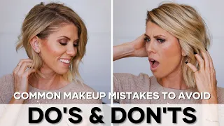 5 Makeup Mistakes To Avoid | MAKEUP DO'S & DON'TS
