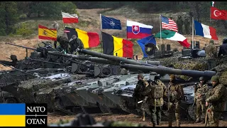 Tens of thousands Troops & thousands Combat Vehicles From 9 NATO Countries Arrive At Ukraine Border