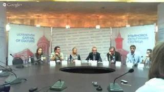 Пресс-конференция с артистами Театра им. Евг. Вахтанго