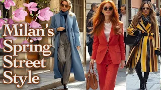 🌸 Spring 2024 Fashion: Actual Outfits for Everyday Elegance. Milan Street Style & Shopping Walk