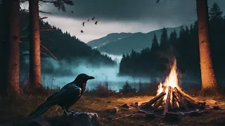 Fall Asleep in 10 minutes with camp fire sounds