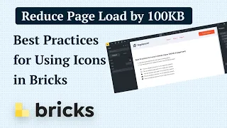 Stop Using Built In Icons for Bricks: Best Practice for Using Icons in Bricks
