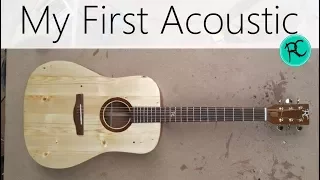 Acoustic guitar from reclaimed wood - 'The Scrapnought'