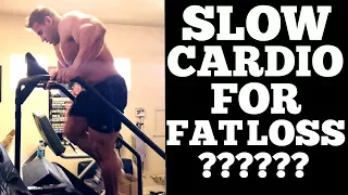 Slow Cardio For FAT Loss ? (Bodybuilder Cardio)