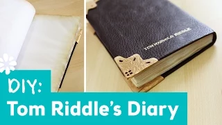 DIY Harry Potter Tom Riddle's Diary