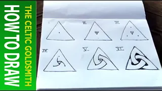 How to draw Celtic Knots 1 - The Celtic Triskele
