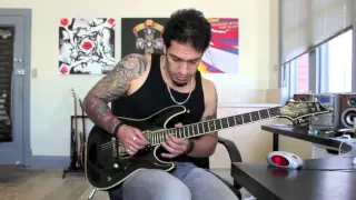 How to play 'Hail To The King' by Avenged Sevenfold Guitar Solo Lesson w/tabs