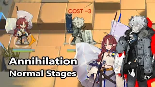 [Arknights] Annihilation in Normal Stages ft Jaye and Myrtle