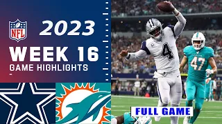 Dallas Cowboys vs Miami Dolphins Week 16 FULL GAME | NFL Highlights Today