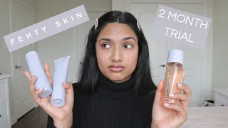 TRIED FENTY SKIN FOR TWO MONTHS AND...