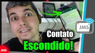 Como Esconder Contatos do WhatsApp sem precisar de aplicativos!