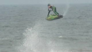 Daniel Martin double backflip on a jetski