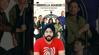 The Umbrella Academy : S-3 Webseries Review ☂️ vs 🐦 too much fun 🤩 #shorts #cinemaatoz