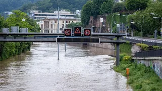 Hochwasserlage  im Saarland angespannt – Gefahr für Leib und Leben