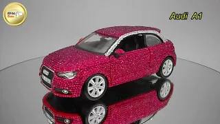 Audi A1 - 1:24 Burago - Handmade