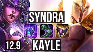 SYNDRA vs KAYLE (MID) | 71% winrate, 7/1/6 | EUW Master | 12.9