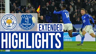 Leicester City 2 Everton 1 | Extended Highlights | 2019/20