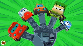 Road Rangers Finger Family Rhyme Video For Preschool Kids