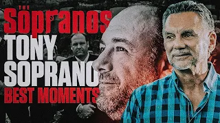 Top 10 Tony Soprano Scenes | James Gandolfini Tribute