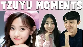 Couple Reacts To: TWICE Tzuyu Funny And Cute Moments Reaction