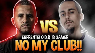 🔥VERDAN x DR 18 Gamer - Pela Primeira Vez Enfrentei o DR18 Em Uma Partida De PES - Online Do myCLUB!