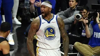 DeMarcus Cousins Warriors Debut vs Clippers! 2018-19 NBA Season