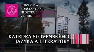 Katedra slovenského jazyka a literatúry FF UKF v Nitre