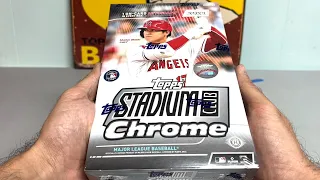 2022 Topps Stadium Club Chrome Hobby Box - New Release!!!