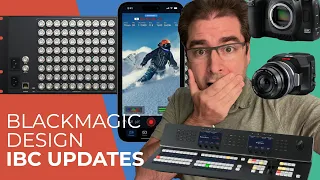 What's new with Blackmagic at IBC 2023? 80x80 VideoHub, iPhone app, and more!