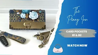 11) The Penny Inn – Card Pockets B1 & B2 - Step by Step videos for the ChrisW Designs wallet pattern