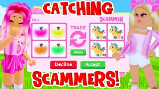 I Went UNDERCOVER to CATCH SCAMMERS in Adopt Me! They TRIED *SCAMMING* My Friend! Roblox Adopt Me