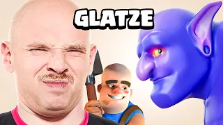 😱👨🏻‍🦲Ich spiele NUR GLATZEN-KARTEN im DECK... (und bin fassungslos) | Clash Royale Deutsch