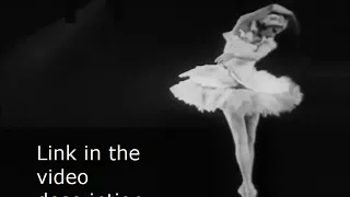 Dying Swan - early Russian ballerinas 2 - Pavlova, Karalli, Ulanova, ...