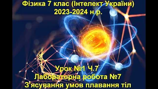 Урок №1 Ч.7 Фізика 7 клас (Інтелект України)