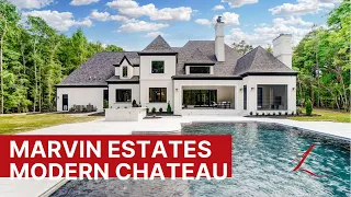 Modern French Chateau Home Tour In Marvin Estates