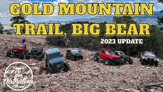 Gold Mountain is Big Bear's Best Offroad Trail! And Here's Why! 2023 Trail Update.