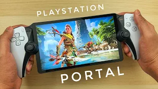Sony PlayStation Portal - Unboxing , Setup & Gameplay