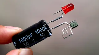 Simple Electronic Project Using BC547 Transistor | LED Flasher Circuit   #bc547 #led