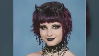 Yearbook Photo of Goth Teen from New York Goes Viral