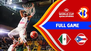 Mexico v Puerto Rico | Full Game - FIBA Basketball World Cup 2023 - Americas Qualifiers