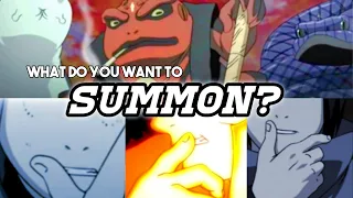 What is your Summoning Animal? [Naruto Shippuden/Boruto]