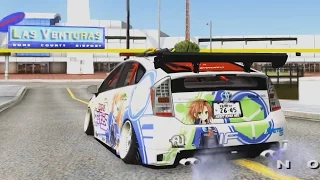 2011 Toyota Prius Hybrid Hellaflush IF Itasha - GTA San Andreas 1440p / 2,7K _REVIEW