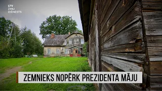 "Aculiecinieks" : Zemnieks nopērk prezidenta māju