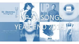 Top 50 songs Year End 2015 - Personal Chart