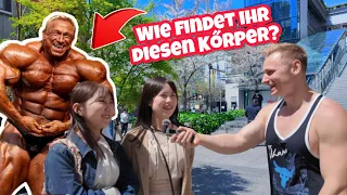 Straßenumfrage: Stehen JAPANERINNEN auf MUSKELN?!